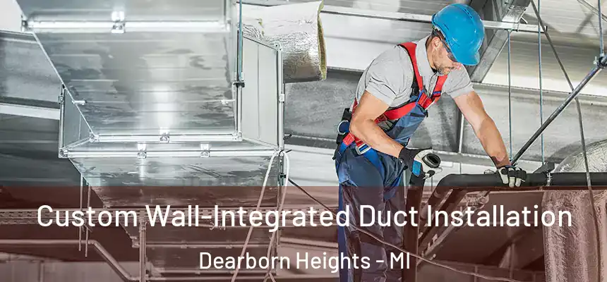  Custom Wall-Integrated Duct Installation Dearborn Heights - MI